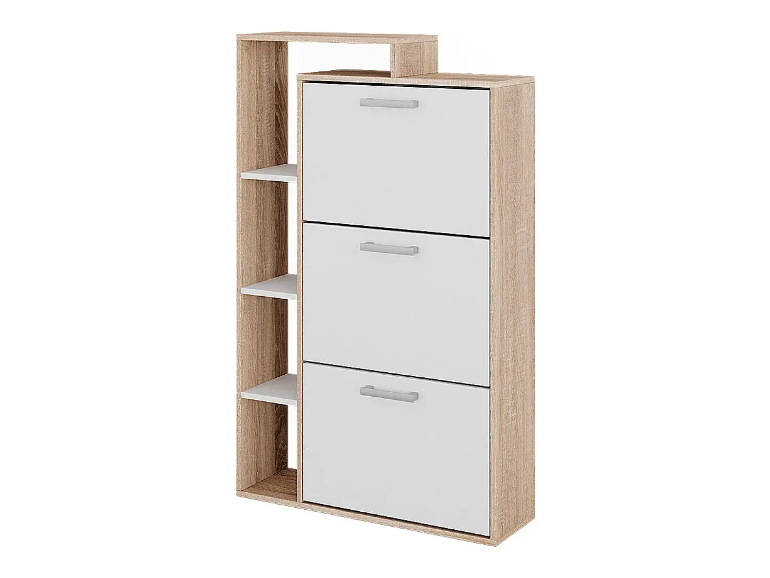 Móvel De Arrumação|Sapateira|Vicco Armário para sapatos /sonoma 80x24.2x128.3 orlando Branco