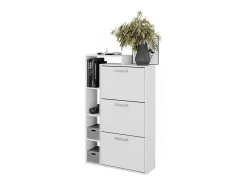 Móvel De Arrumação|Sapateira*Vicco Armário para sapatos 80x24.2x128.3 orlando Branco