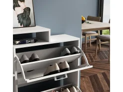 Vicco Armário para sapatos 80x24.5x90 tobias^ Móvel De Arrumação|Sapateira