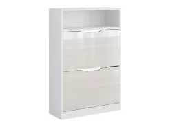 Hot Vicco Armário para sapatos / brilhante 59x22x89.5 luca Branco