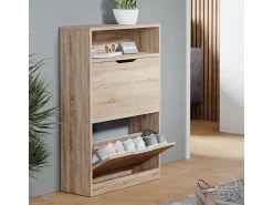 Móvel De Arrumação|Sapateira|Vicco Armário para sapatos sonoma 59x22x89.5 luca Natural claro