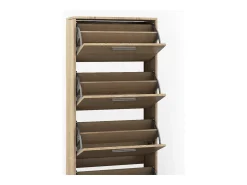 Vicco Armário para sapatos sonoma 59x22x169.5 gizmo^ Móvel De Arrumação|Sapateira