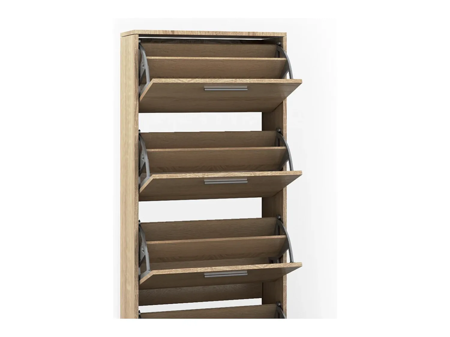 Vicco Armário para sapatos sonoma 59x22x169.5 gizmo^ Móvel De Arrumação|Sapateira