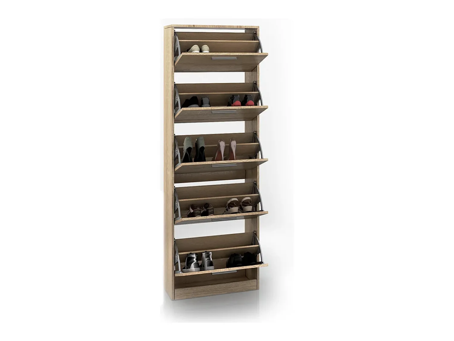 Vicco Armário para sapatos sonoma 59x22x169.5 gizmo^ Móvel De Arrumação|Sapateira