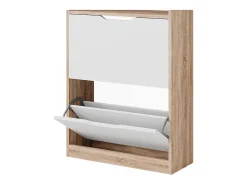 Hot Vicco Armário para sapatos sonoma/branco 59x22x89.5 luca Natural claro