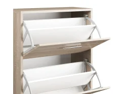 Vicco Armário para sapatos sonoma 59x22x105 gizmo^ Móvel De Arrumação|Sapateira