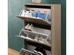 Vicco Armário para sapatos sonoma 59x22x105 gizmo^ Móvel De Arrumação|Sapateira