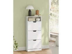 Sale Armário para Sapatos 24x60x139 cm Branco