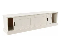 Móvel De Tv|Loft24 Armário para TV Owen | com 2 compartimentos em efeito nogueira Branco