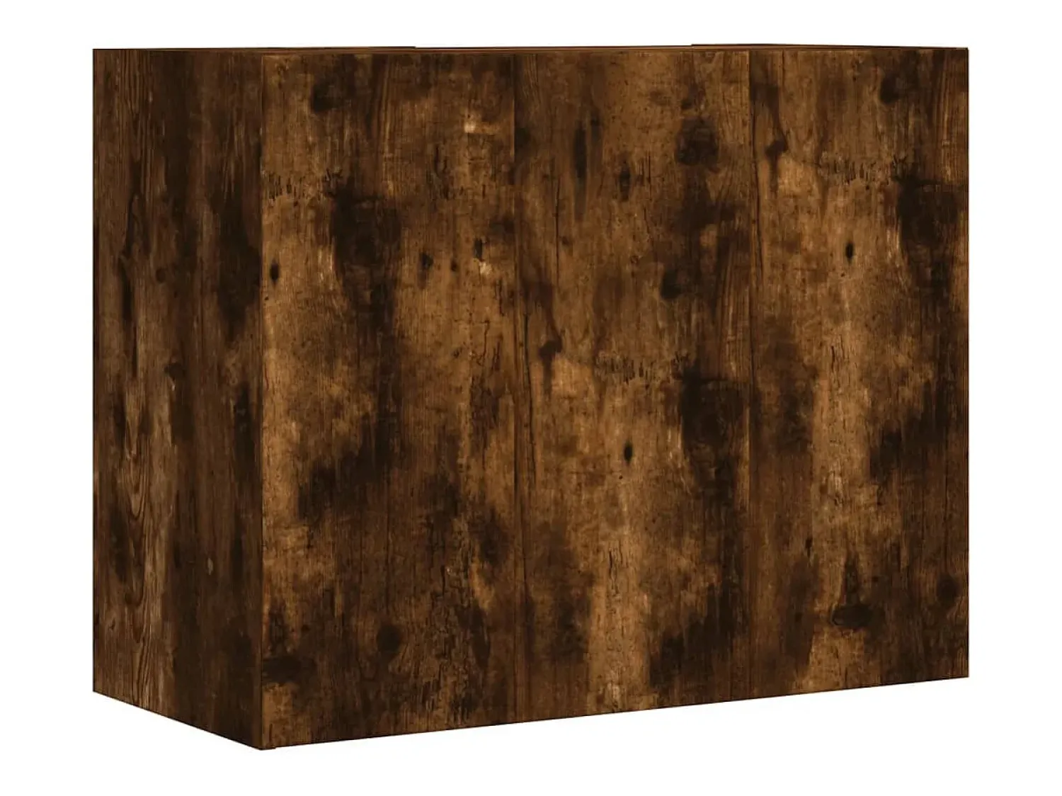 Prateleira|vidaxl Armário parede 75x35x60 cm derivados de madeira carvalho fumado Castanho