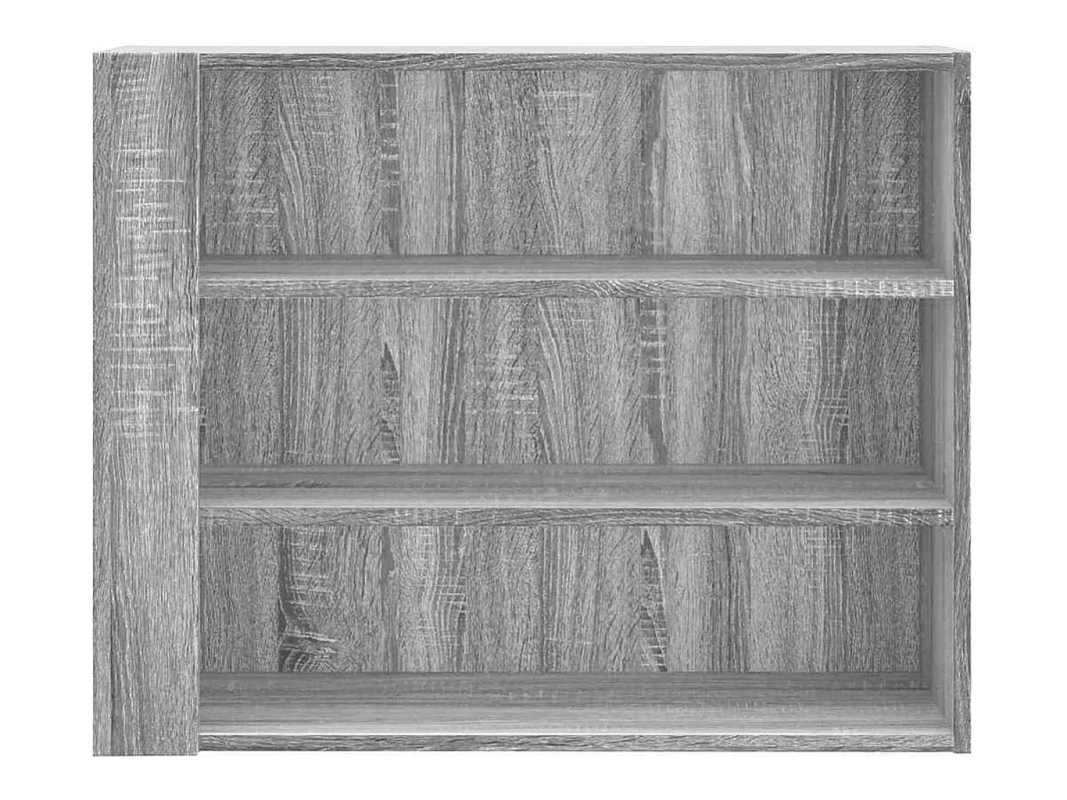 Prateleira|vidaxl Armário parede 75x35x60 cm derivados de madeira sonoma Cinzento