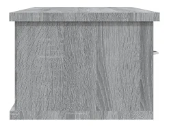 Prateleira|vidaxl Armário parede 88x26x18,5 cm derivados madeira sonoma Cinzento