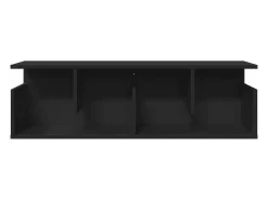 Sale vidaxl Armário parede 100x20x30 cm derivados de madeira Preto