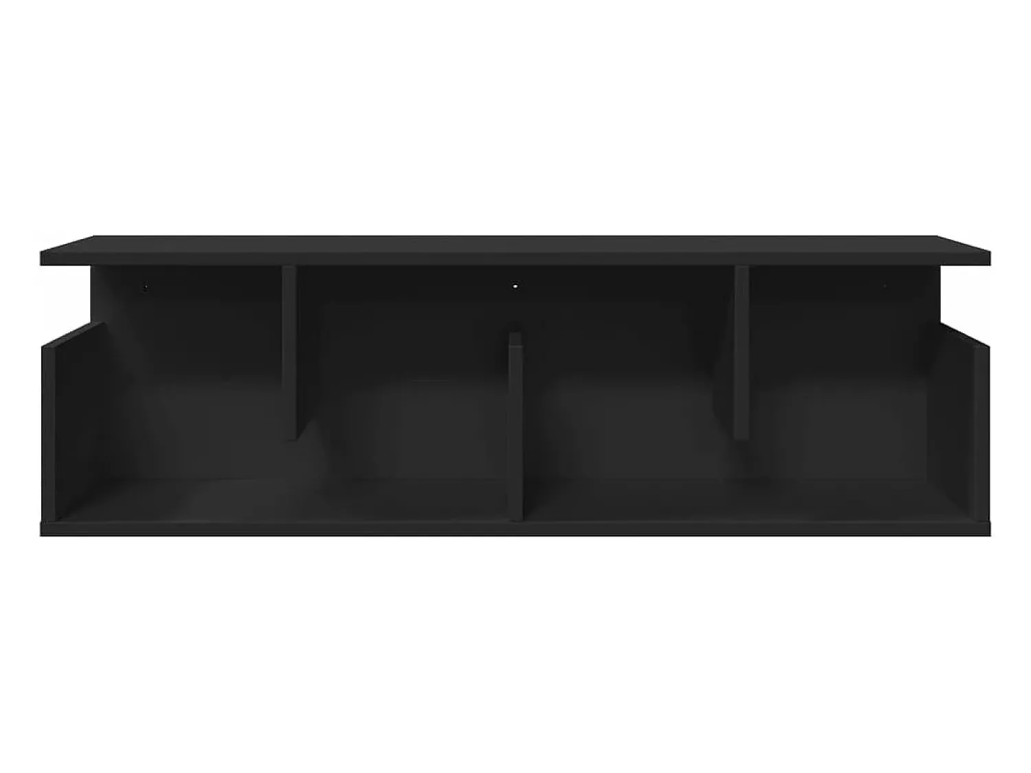 Sale vidaxl Armário parede 100x20x30 cm derivados de madeira Preto