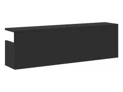 Sale vidaxl Armário parede 100x20x30 cm derivados de madeira Preto