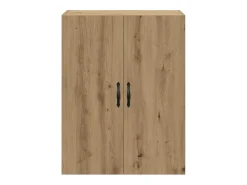 Prateleira|vidaxl Armário parede 69,5x34x90 cm deriv. madeira carvalho artisiano Natural claro