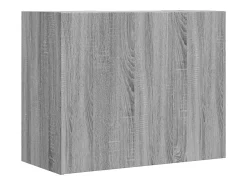 Prateleira*vidaxl Armário parede 75x35x60 cm derivados de madeira sonoma Cinzento