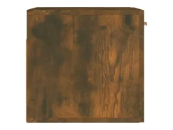 Clearance vidaxl Armário parede 80x35x36,5 cm derivados madeira carvalho fumado Castanho