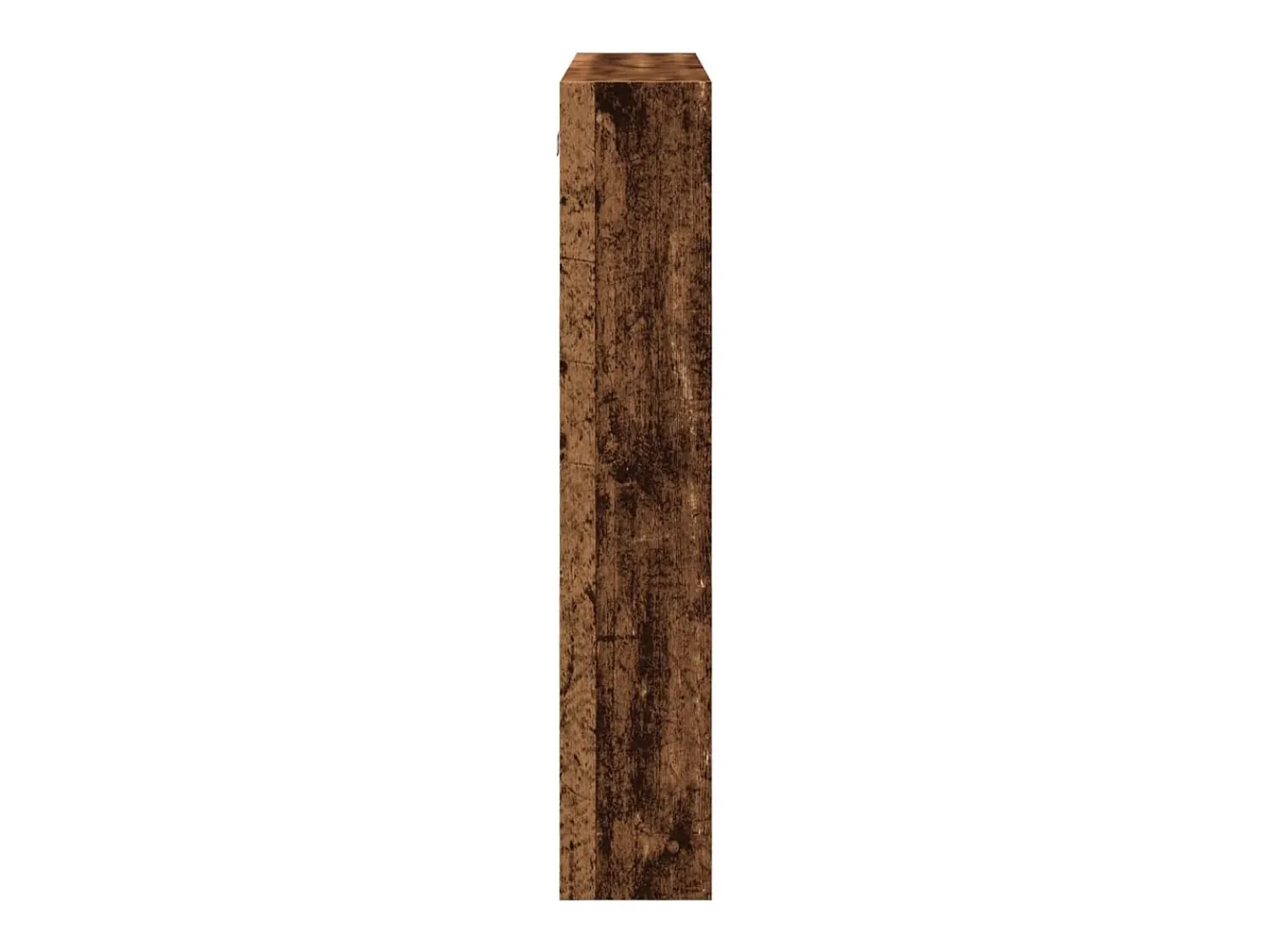 vidaxl Armário parede 80x15x80 cm derivados de madeira madeira velha^ Prateleira
