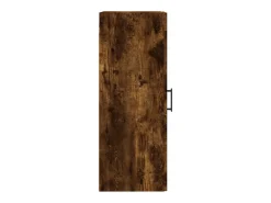 Prateleira*vidaxl Armário parede 34,5x34x90 cm derivados madeira carvalho fumado Natural claro