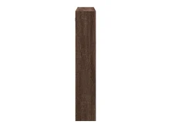 Prateleira|vidaxl Armário parede 80x15x80 cm derivados madeira carvalho Castanho