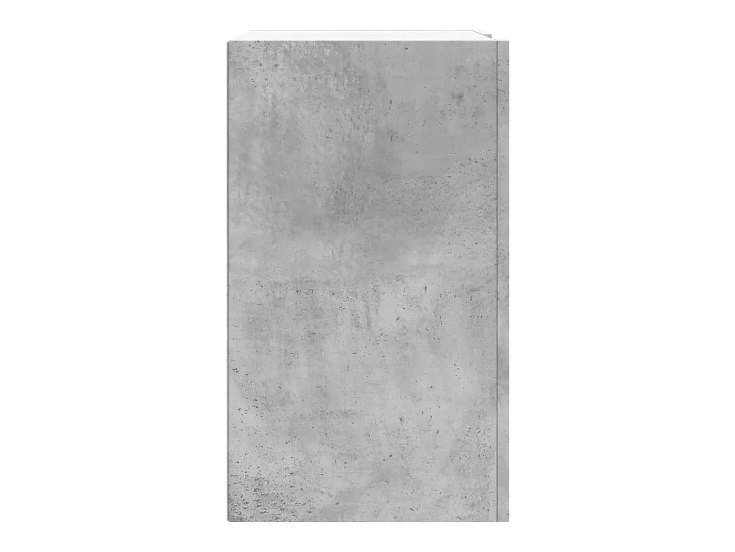 New vidaxl Armário parede 75x35x60 cm derivados madeira cimento Cinzento