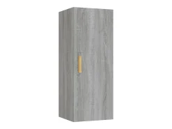 Online vidaxl Armário parede 34,5x34x90 cm derivados madeira sonoma Cinzento