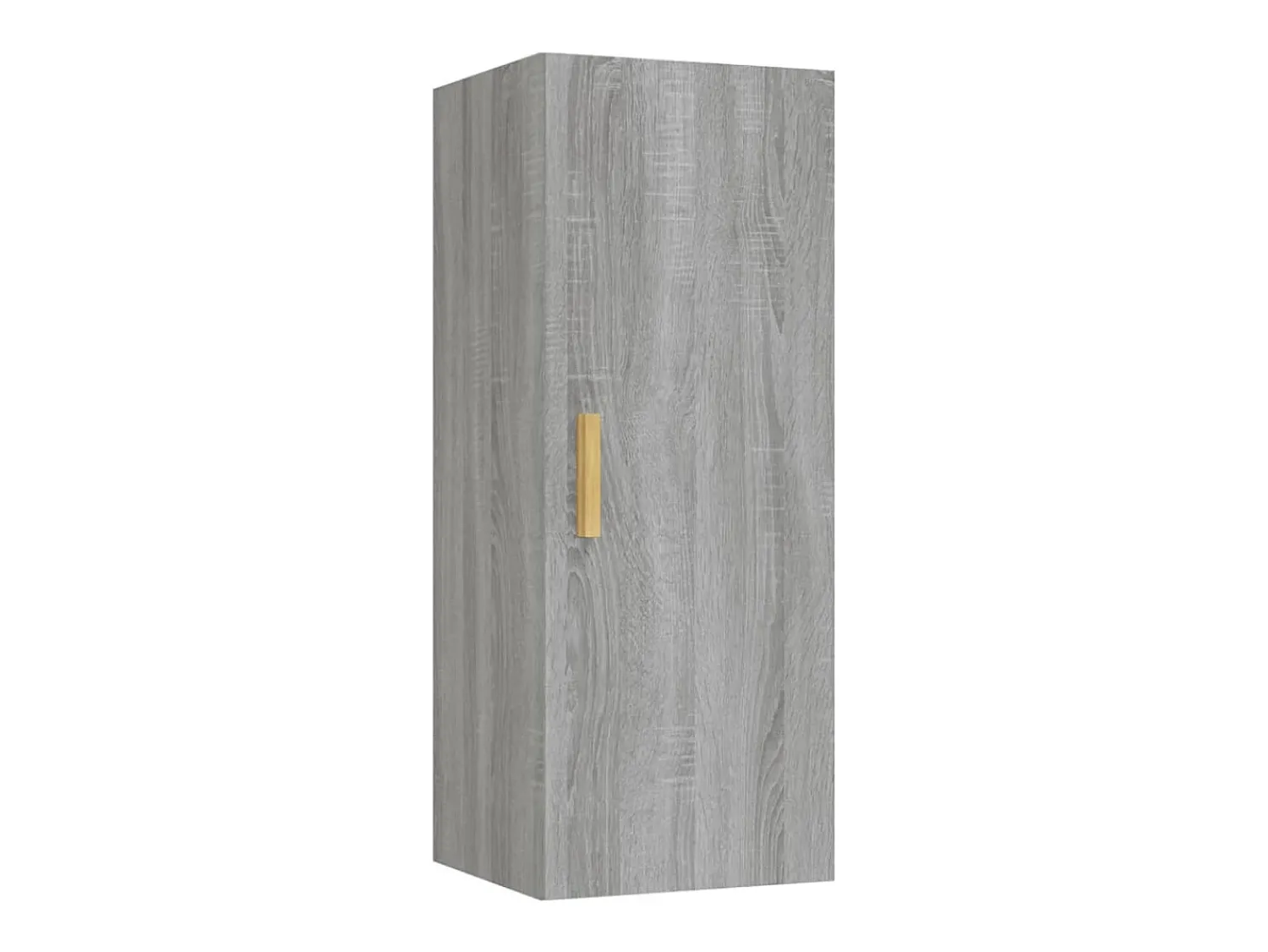 Online vidaxl Armário parede 34,5x34x90 cm derivados madeira sonoma Cinzento