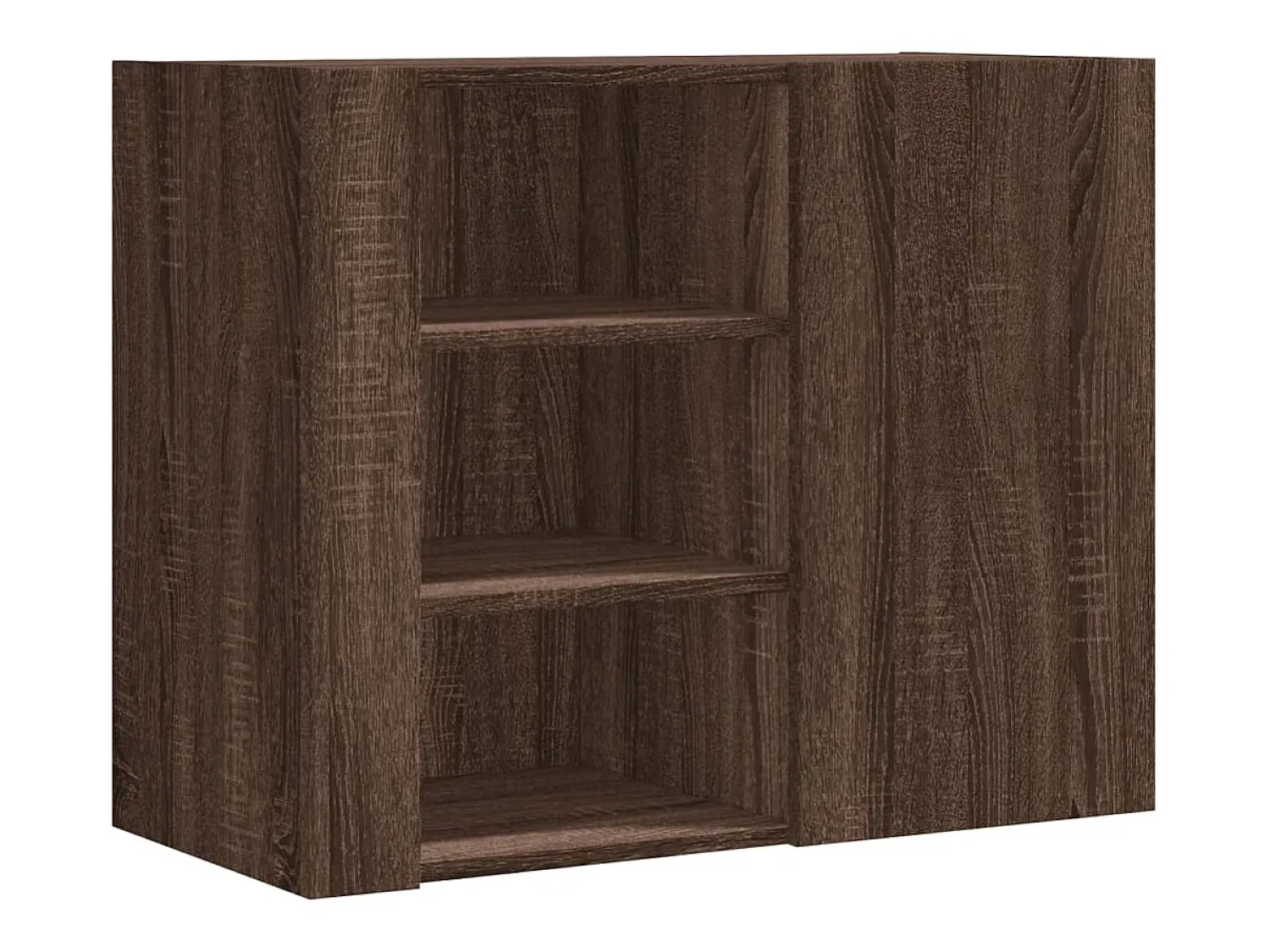Discount vidaxl Armário parede 75x35x60 cm derivados madeira carvalho Castanho