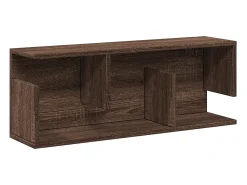 vidaxl Armário parede 80x20x30 cm derivados madeira carvalho^ Prateleira
