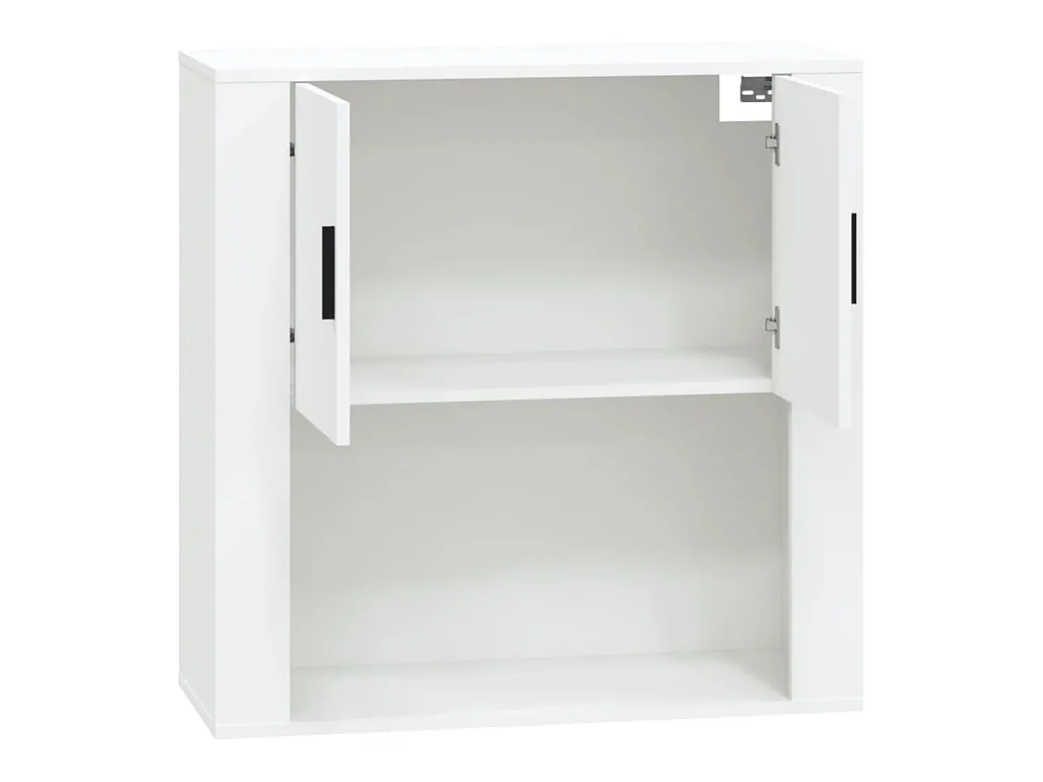 Outlet vidaxl Armário parede 80x33x80 cm madeira processada Branco
