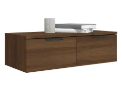 Outlet vidaxl Armário parede 68x30x20 cm madeira processada carvalho castanho Natural claro