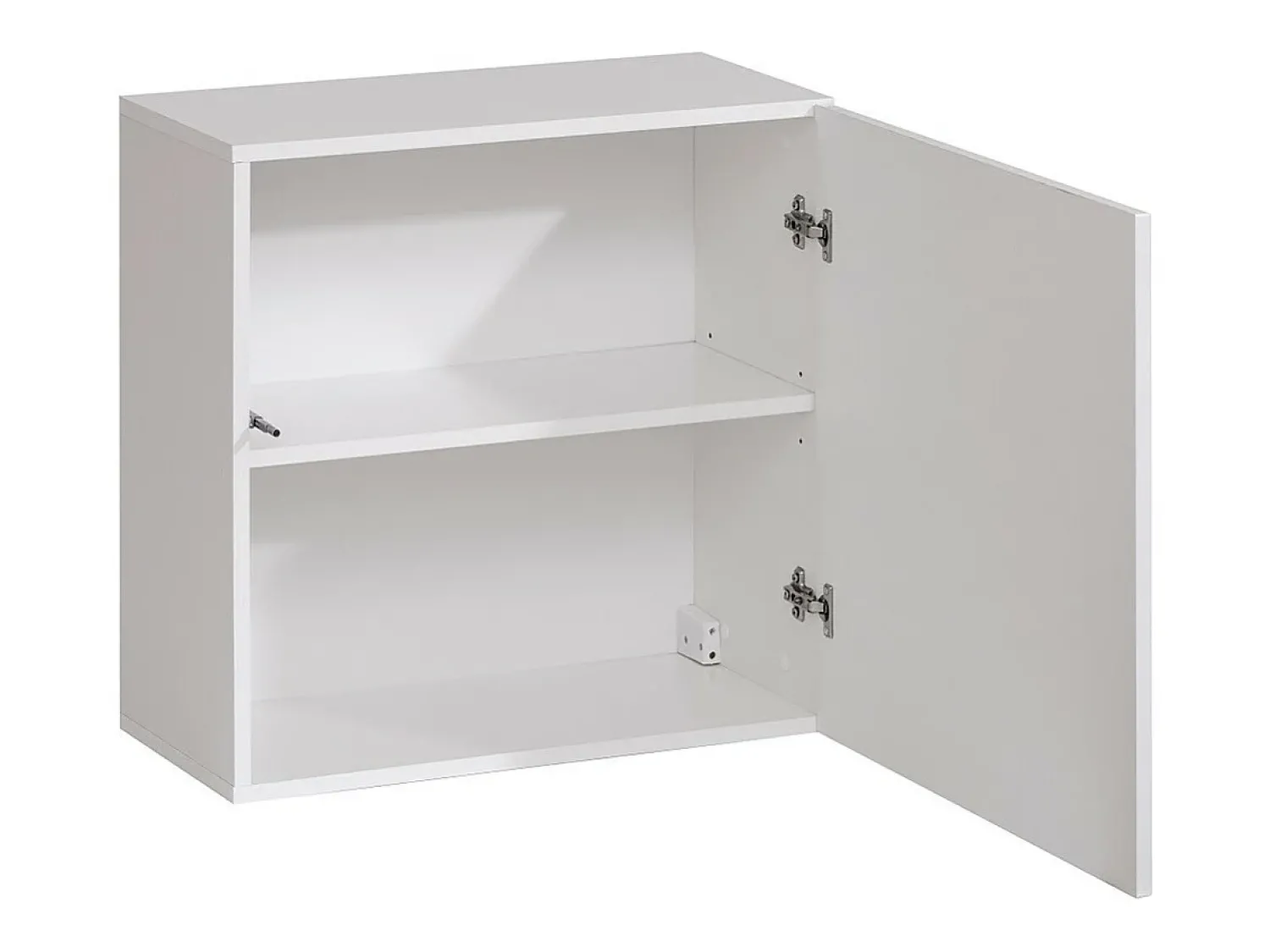 Price Factory Armário suspenso na cor preta 60x60cm para sala de estar, coleção SWITCH.^ Prateleira
