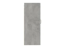vidaxl Armário suspenso 35x34x90 cm madeira processada cinza cimento^ Prateleira