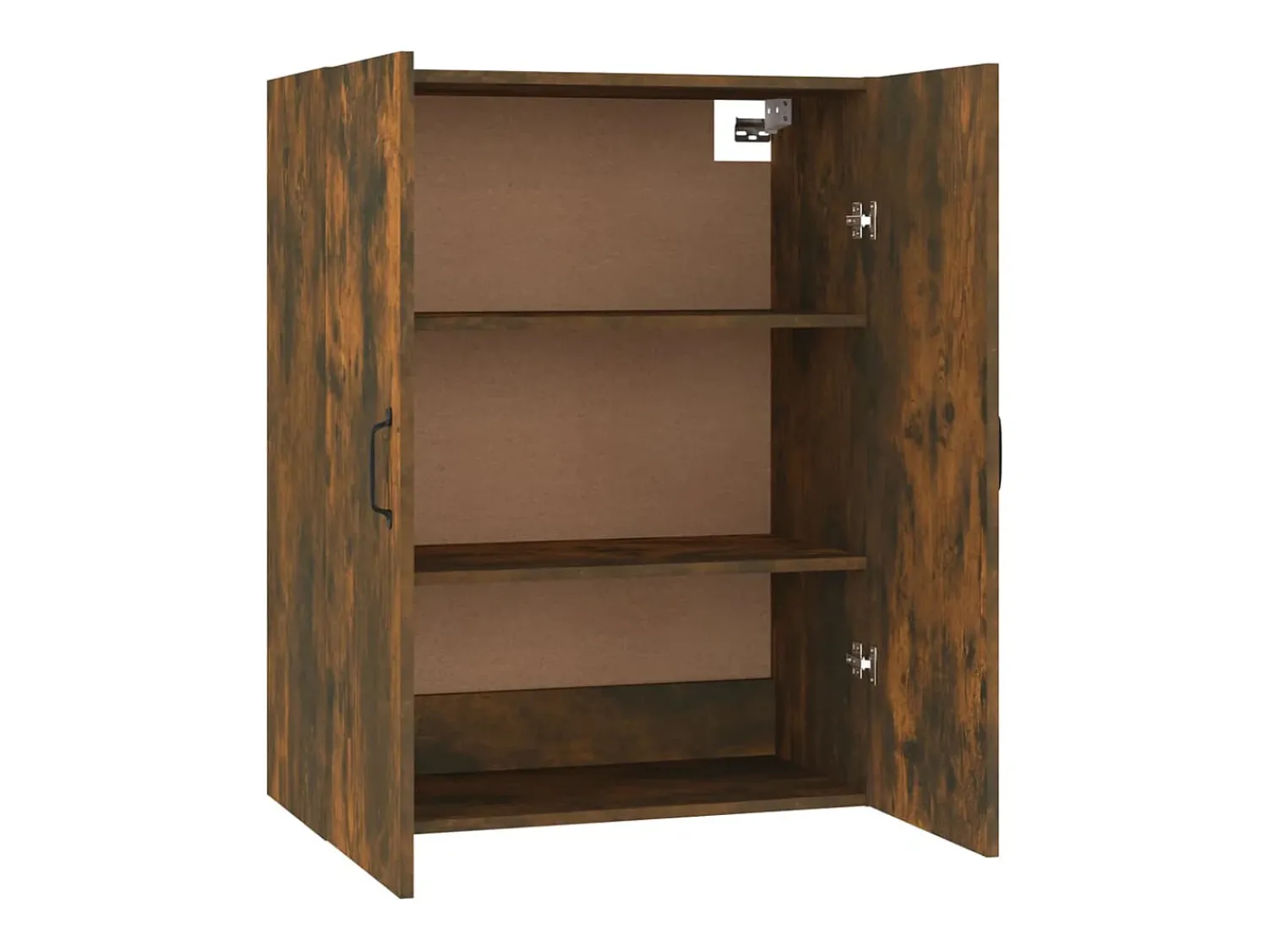 Prateleira|vidaxl Armário suspenso 69,5x34x90cm derivados madeira carvalho fumado Natural claro