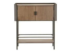 Consola* ARMÁRIO TORONTO 100X42X110 CM Castanho