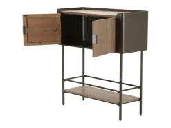 Consola* ARMÁRIO TORONTO 100X42X110 CM Castanho