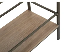 Consola* ARMÁRIO TORONTO 100X42X110 CM Castanho