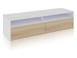 Móvel De Tv*duehome Armário TV Elba 2 portas Natural claro