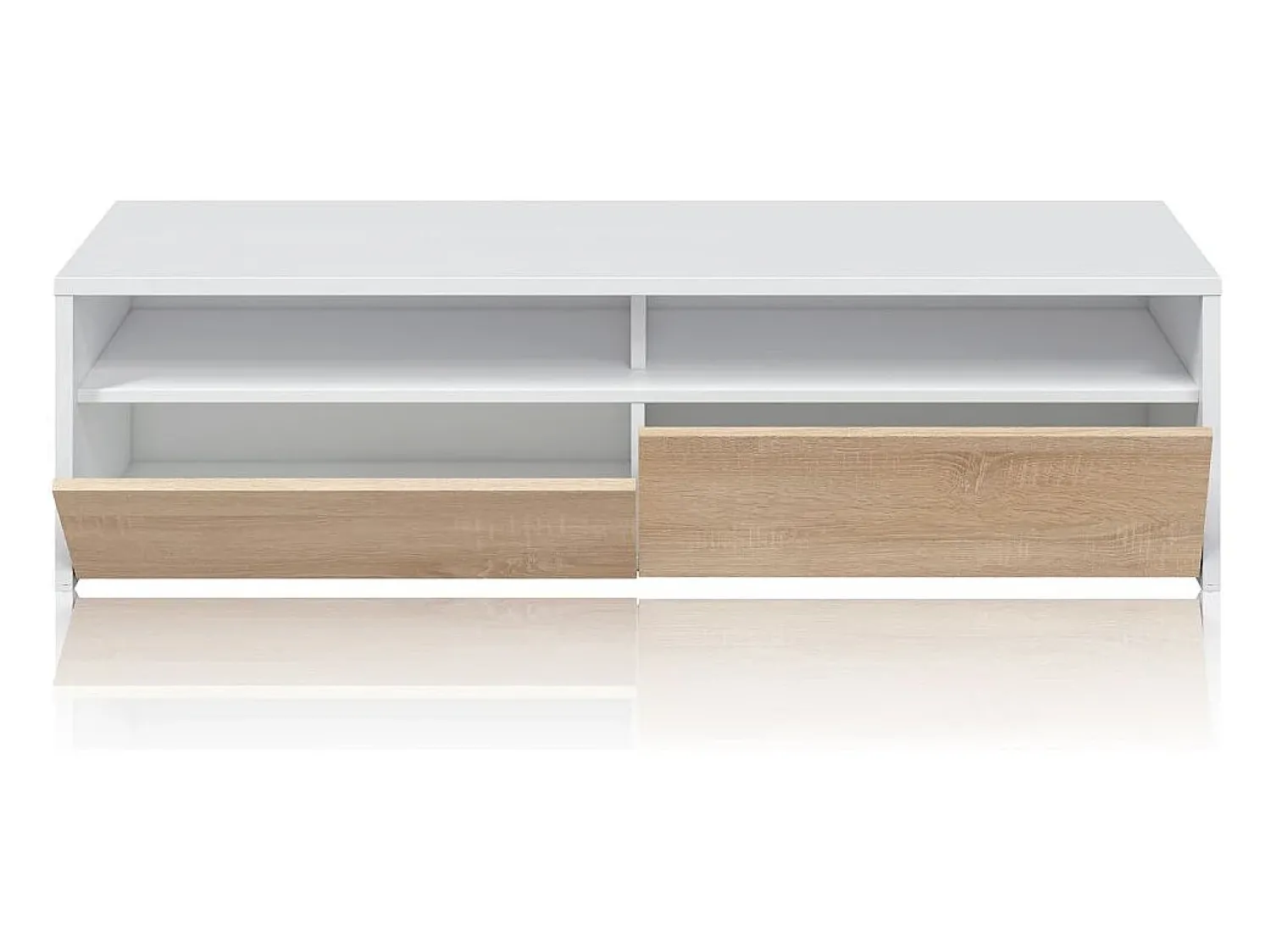 Móvel De Tv*duehome Armário TV Elba 2 portas Natural claro