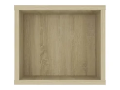 Móvel De Tv* Armário TV suspenso 100x30x26,5 deriv. madeira carvalho sonoma PT853493 Castanho