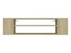 Móvel De Tv* Armário TV suspenso 100x30x26,5 deriv. madeira carvalho sonoma PT853493 Castanho