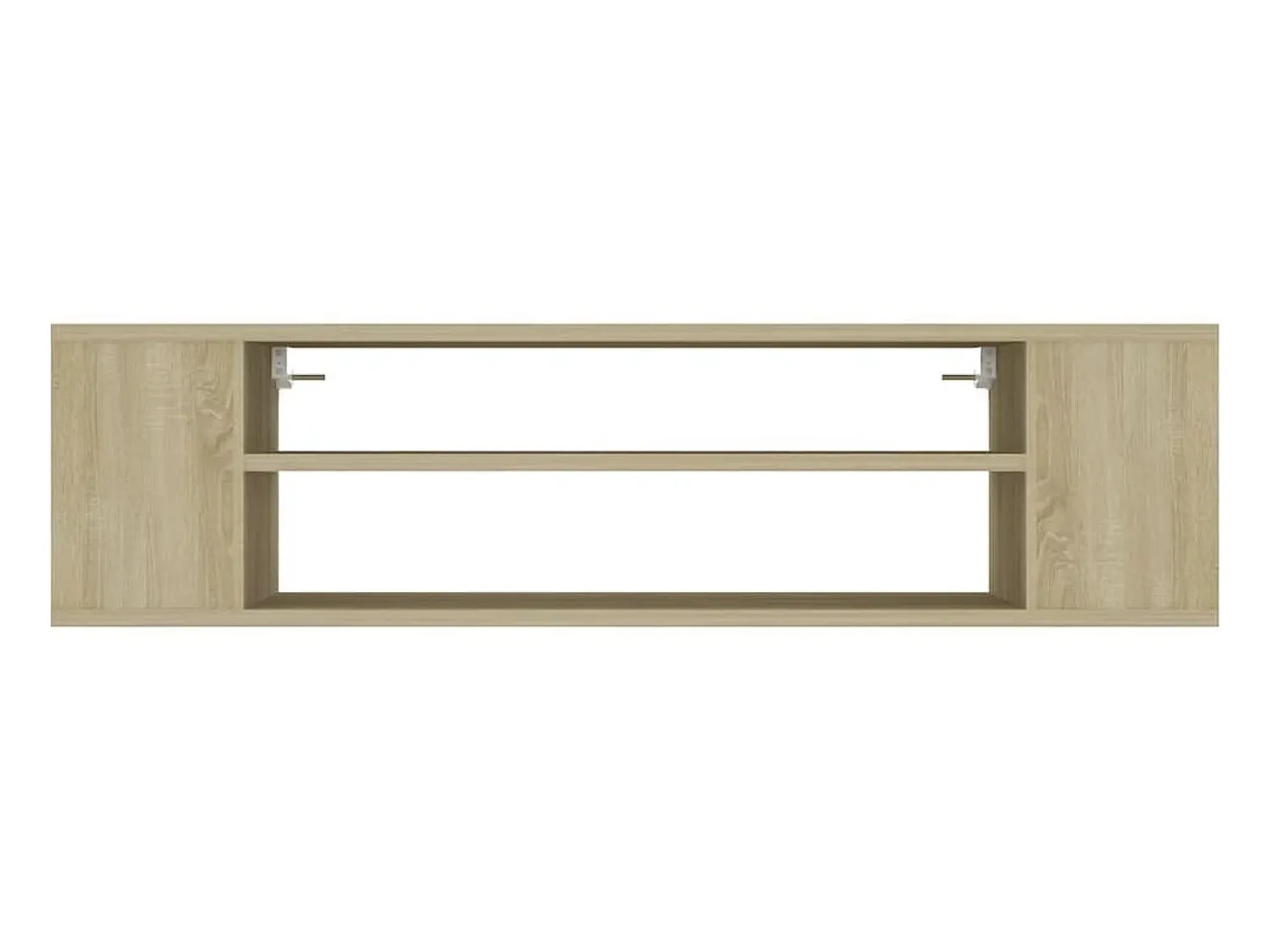 Móvel De Tv* Armário TV suspenso 100x30x26,5 deriv. madeira carvalho sonoma PT853493 Castanho
