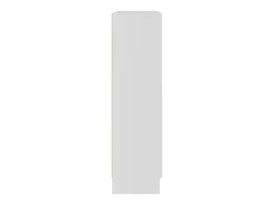 Vitrina|vidaxl Armário vitrine 82,5x30,5x115 cm derivados de madeira Branco