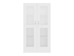 vidaxl Armário vitrine 82,5x30,5x150 cm derivados de madeira^ Vitrina