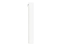 vidaxl Armário vitrine 100x8,5x75 cm derivados de madeira^ Vitrina