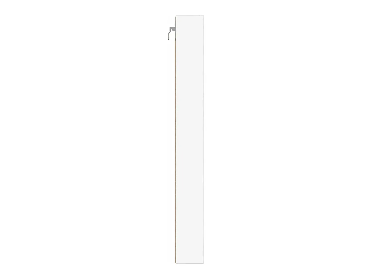 vidaxl Armário vitrine 100x8,5x75 cm derivados de madeira^ Vitrina