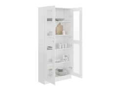 Armário vitrine 82,5x30,5x185,5cm derivados de madeira PT686482^ Vitrina