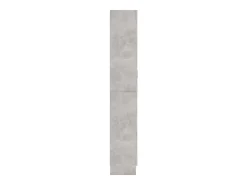 Clearance vidaxl Armário vitrine 82,5x30,5x185,5cm derivados madeira Cinzento