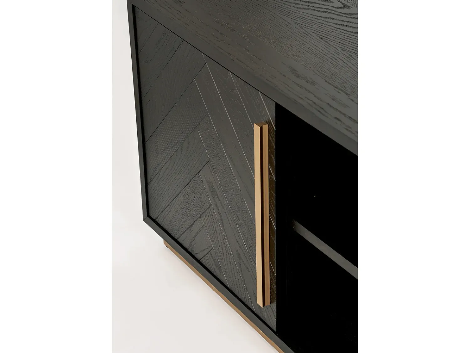 Móvel De Tv* Armário 180x50x38 cm Sevilha sev25-2 Preto